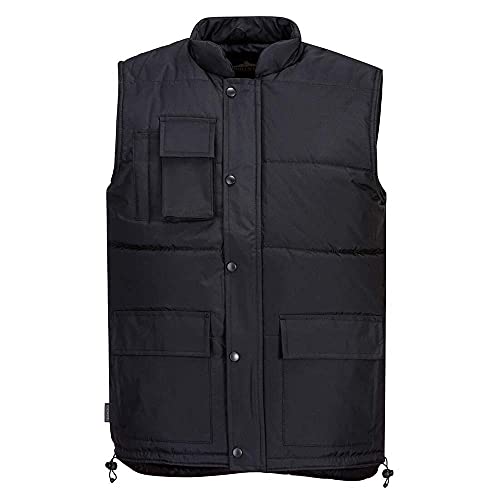 Portwest Kamizelka S415 klasyczny, 1 sztuka, czarna, czarny S415BKRXXL