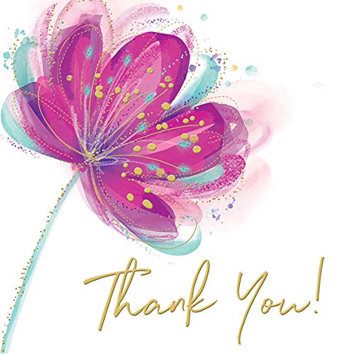 Koko Designs Luksusowa piękna współczesna kartka z podziękowaniami - 160 mm m2 - projekty Koko KB021