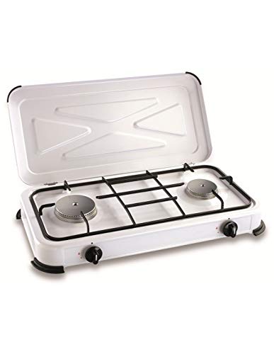 Kemper 104981 fornello con 2 bruci muratori, w Acciaio Inox AD elevata POTENZA 104981