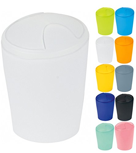 Spirella spirella 10.0959 kosz na śmieci mały, Move, Frosty Biały 10.09590