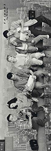 Friends Skyscraper - plakat 158x53 cm