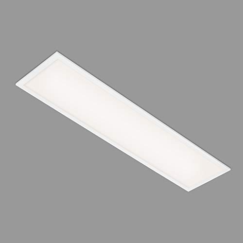 Panel LED Simple, biały, ultra płaski, 100x25cm