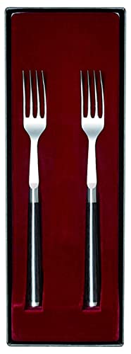 Kai kai Europe TDM-0990 zestaw sztućców ze stali nierdzewnej/Pakkaholz drewna 29,40 x 10,80 x 3,20 cm, 2 jednostek TDM-0990