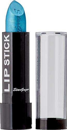 Stargazer Products turkusowy metalik Lippenstift  Star Gazer Turquoise Lip Stick Shade nr 104 5036469075049