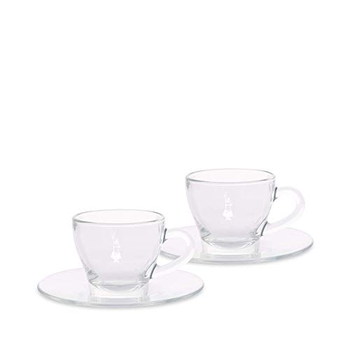 Bialetti Komplet 2 Filiżanek Espresso z podstawkami DCRAST0008