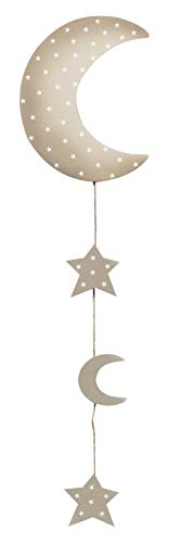 Walther Ramka Baby-Fotoseil Mond Holz mit Kordel/Klammern MD160M - MD160