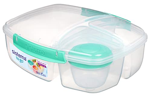 Sistema Lunch box potrójny z pojemnikiem na jogurt To Go 20920