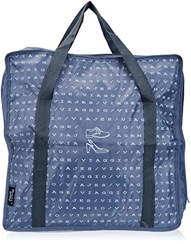 Domopak Living 8001410070708 stojak na buty, 6 par, poliester, szary, 36 x 36 x 17 cm