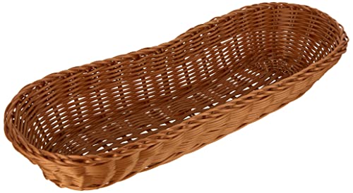 Kesper 17848 koszyk na bagietki plecionki, tworzywo sztuczne, Wymiary  42 x 13.5 x 7 cm 17848
