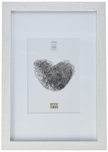 Deknudt S66KF1 P1 white 20x30 Wooden Frame with Passepartout S66KF1 P1 20X30