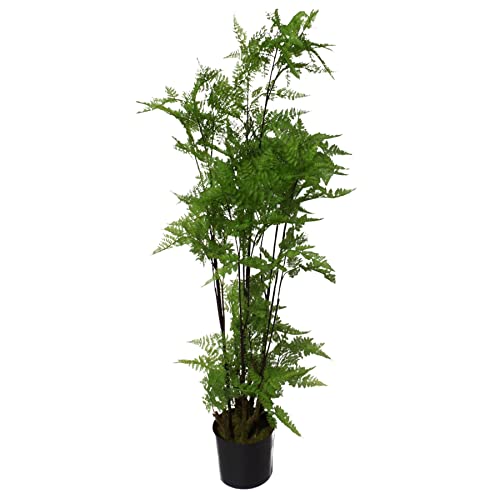 Leaf 150 cm sztuczna naturalna baza liściasta, paproć mech duży