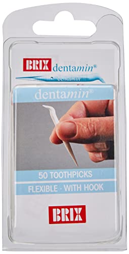 BRIX brixtm wykałaczek dentamin 50er Pack Biały, 1 - opakowanie BR6131