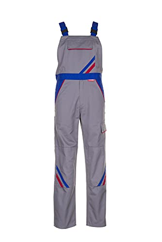 Planam Highline męskie ogrodniczki cynkowe chabrowe czerwone model 2333 rozmiar 68