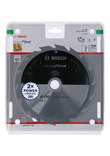 Piła standard BOSCH Wood Accu, 190x30 mm, 16 zębów