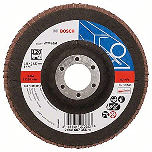 Bosch Flap Disc Blue Metal Plastic125X120 2608607368