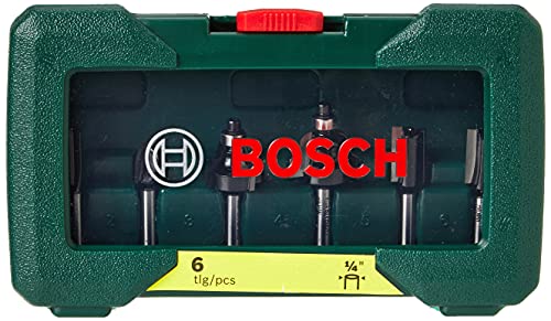 Bosch Zestaw 6 ostrzy do: - frezarki gornowrzecionowej 1/4 2607019462