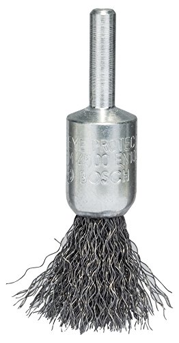 Bosch Szczotka pędzlowa stal szczotka 15 mm 0 2 mm 4500 obr./min 15 mm Drut stalowy trzonka 6 mm 2608622114 1 szt