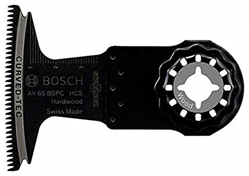 Bosch Brzeszczot HCS do cięcia wgłębnego AIZ 65 BSC, Hardwood 40 x 65 mm 2608662