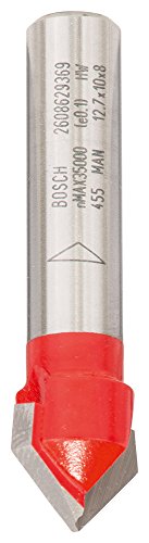 Bosch Frezy typu V 8 mm, D 12,7 mm, L 10 mm, G 44,5 mm, 90° 2608629369