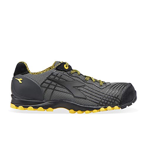 Utility Diadora - Buty robocze Beat II Text Low S1P HRO SRC dla mężczyzn i kobiet (EU 40)
