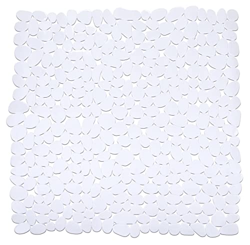 Wenko WENKO 20277100 mata prysznicowa Paradise White  Antypoślizg, przyssawki, tworzywo sztuczne, biały 20277100