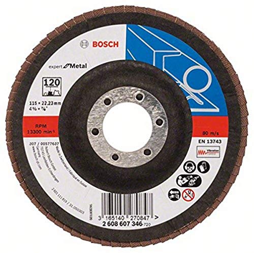 Bosch Flap Disc Blue Metal 115X120 2608607346