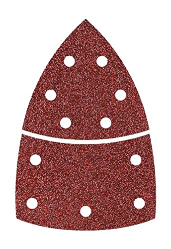 Wolfcraft Papier ścierny samoprzyczepny korund 95mm granulacja 80 (10szt.) 1813000