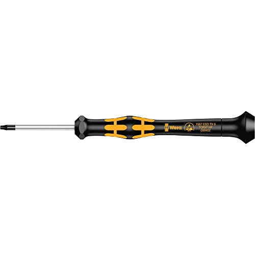 Wera 1567 Wkrętak TORX HF, precyzyjny ESD, z funkcją przytrzymującą, TX 6 x 40 mm 5030402001