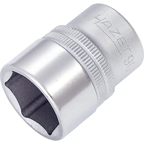 Hazet Hazet 900-21HAZET 900-21 38 mm 6-Point Hexagon Traction profilesSocket chrome-plated/polished