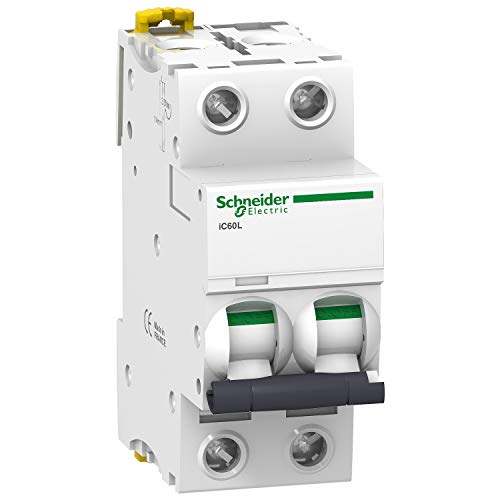 Schneider Electric Wyłącznik nadprądowy 2P C 16A 15kA AC iC60L-C16-2 A9F94216 A9F94216