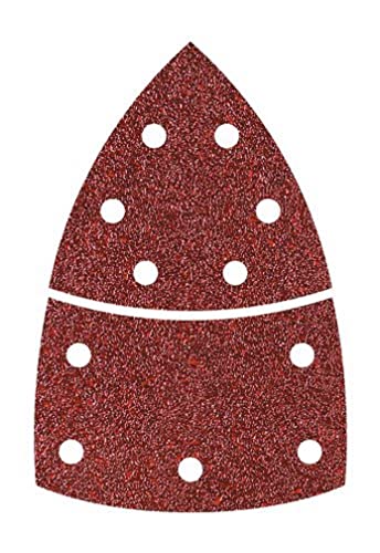 Wolfcraft Papier ścierny samoprzyczepny korund 95mm granulacja 40, 80, 120 (15szt.) 3118000