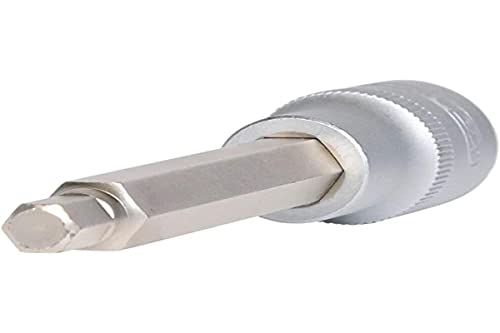 KS Tools 911.1327 1/2 cala nasadka na bity do śrub z łbem walcowym z gniazdem sześciokątnym klucz nasadowy, długie, 7 MM 4042146046050