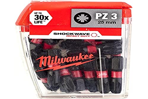 Milwaukee Bit Shockwave CD PZ3/25mm 25szt)