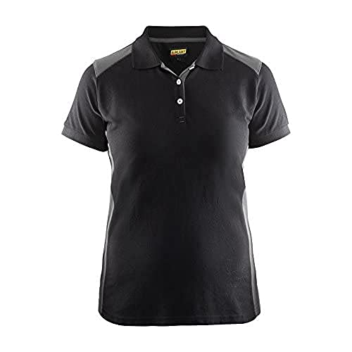 Blakläder Blakläder 339010509994S damska koszulka polo rozmiar S czarny/szary, mała 339010509994S