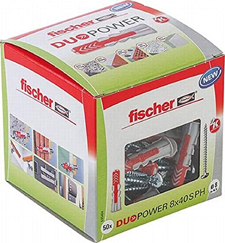 Fischer Fischer DUOPOWER 8x40 S PH LD 50pcs (535464)