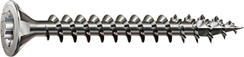 Spax Wkręty do konstr. drewnianych z główką stożkową Tx A2 5x40mm (pełny gwint)