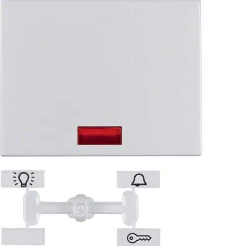 Hager polo K.5 Klawisz z 5 dołączonymi soczewkami 14157003 14157003