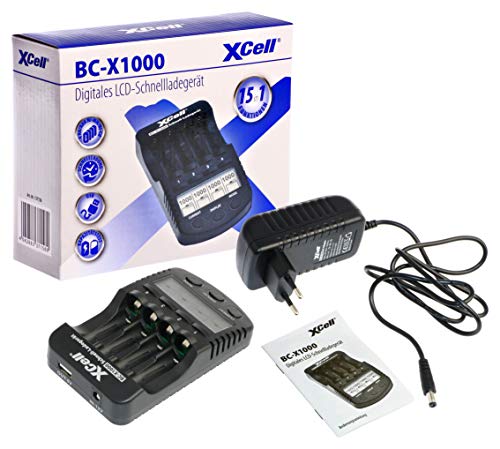 Digital Ładowarka XCell XCell quick charger BC-X1000 LCD 137156 137156