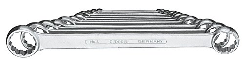 Gedore 4-12 komplet 12 kluczy oczkowy dwustronnych (6062000)