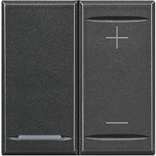 Legrand AXOLUTE Ściemnaicz przyciskowy 40-600VA 2 moduły antracyt HS4410 HS4410