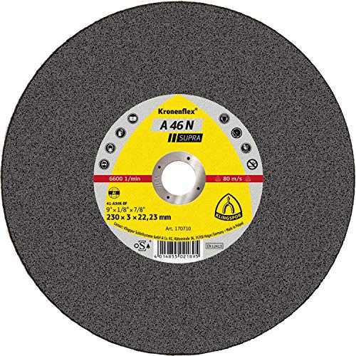 Klingspor Miękka tarcza 180 x 3 x 22,23 A 46 N Supra 170709