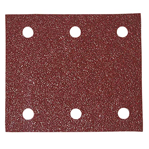 Makita Papier ścierny na rzep 114 x 102 mm (6 otworów) ziarn. 80, 50 szt. P-4243