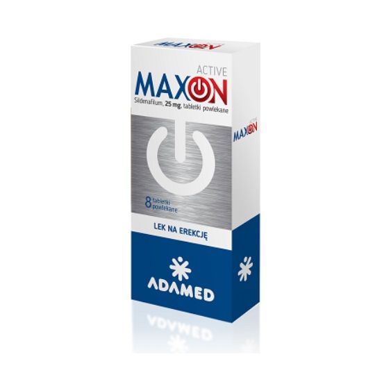 Adamed Consumer Healthcare S.A. MAXON ACTIVE 25 mg 8 tabletki 8813204