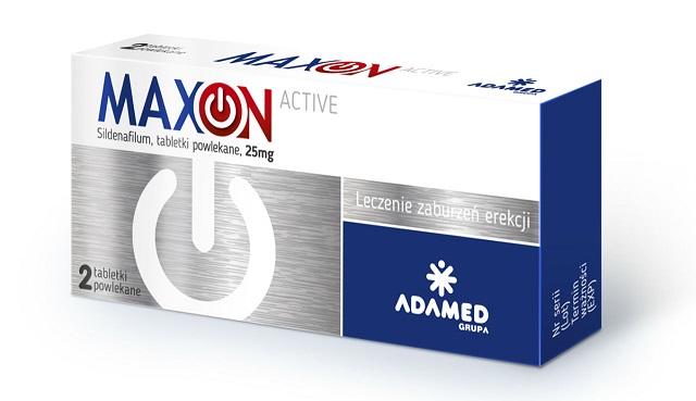 Adamed MaxON Active 25mg x4 tabletki