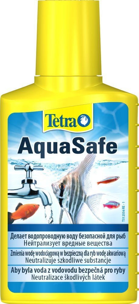 Tetra AquaSafe 100ml śr do uzdatniania wody w płynie T762732