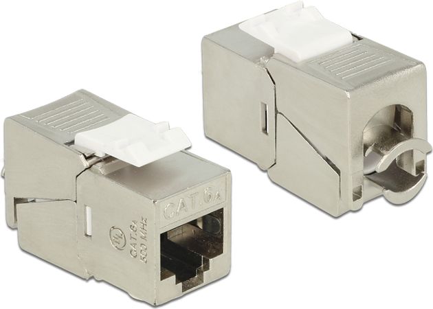 Delock Delock Keystone Module RJ45 jack > LSA Cat.6A compact - 86179