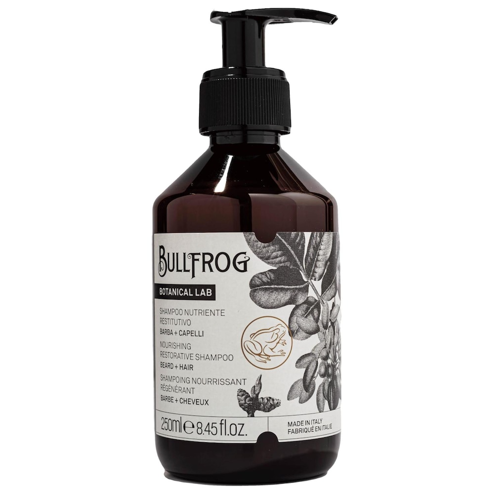Bullfrog Bullfrog Nourishing Restorative Shampoo - szampon odżywczy do włosów i brody 250 ml bul-007