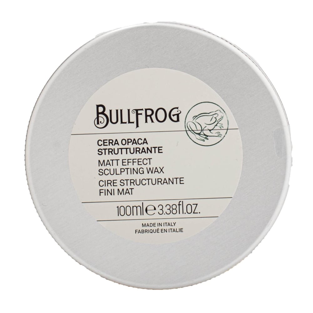 Bullfrog Bullfrog Pielęgnacja włosów i brody Sculpting Matt Wax 100 ml