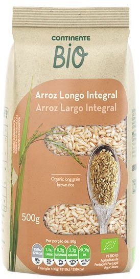 Ekologiczny długi ryż pełnoziarnisty BIO 500g