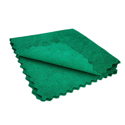 Ściereczka z mikrofibry zielona Long Fresh 38x38, 5szt. QLEANUP